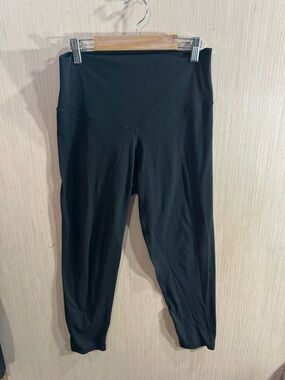 Women’s aerie Offline Black High-Rise 7/8 Leggings Size Large